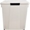 Advantus Mobile & Stackable Storage Tote W/ Lid, 15 gal, 15-4/5 in L x 23-4/5 in W x 15-4/5 in H, Clear AVT34009 - alternate 3